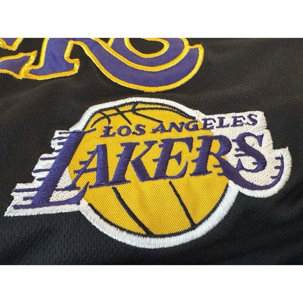 Los Angeles Lakers Ultra Game NBA Basketball  Short‎ Sleeve Black Jersey Size Sm